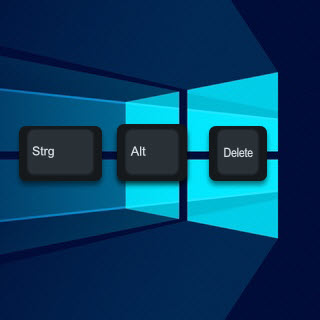 Strg-Alt-Entf unter Windows 10